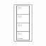 Lutron, Pico Wireless Control with LED, PJ2-4B-GWH-L41
