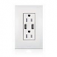 Lutron, Decora, USB Outlet, CAR-15-UBTR-WH