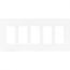 Cooper Wiring Devices, 9525WS, Aspire 5-Gang Wallplate