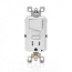 Leviton, 15A SmartlockPro Self-Testing GFCI and Switch Combination, GFSW1-W