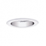 Halo 5020SC, 5" Trim Reflector Cone White Trim with Clear Specular Reflector 