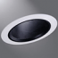 Cooper Lighting 498W Halo Ceiling Mount 6 Inch Sloped Ceiling Baffle Trim; White