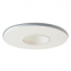 Nora NL-421 4" White Trim with 2" Pinhole and White Baffle