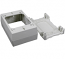 Wiremold, 2300 Nonmetallic Raceway Series, 1-Gang Deep Device Box, 2348-WH