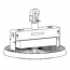 RAB Lighting, HAYBAY High Bay Fixtures, HAYBAY180/D10