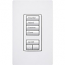 Lutron RRD-HN3S-WH RadioRA 2 Hybrid Keypad, White