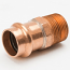 Approved Vendors, PCMA0034, Imported Copper Male Adapter, 3/4" P x MPT, 3/4" Copper Press Male Adapter