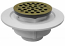 Jones Stephens, D50-700, 2 PVC Shw Drn Scr Dn Clmp  Rng/4 SS Str, M78288