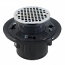 Jones Stephens, D49133 , 3" X 4" Pvc Drain W/5 Cp Str (8-1/2) ,M78327