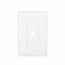 Enerlite, ENS18871-W , 1 Port-Screwless Keystone Wall Plate, M78500
