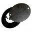 Mulberry, 30381, 4" Round Blank Cover, Water Proof 