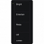 Lutron PJ2-4B-GBL-P03, Pico 4-Button Any Room Scene Wireless Remote Black