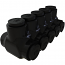 Ilsco PBTD-5-250, Nimbus Insulated Aluminum Multi-Tap Connector, M79175