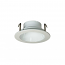 Nora NS-46, 4" Specular White Reflector with Metal Trim