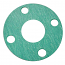 Wal-Rich 3" Fiber Green Companion Flange Gasket, 2737508