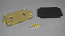 Wiremold 829STC, Floor Box Cover, 1-Gang, Type: Dual Service, Brass, Non-Metallic 