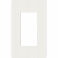 Lutron, SC-1-GL, Screwless Wallplate - 1 Gang - Glacier White