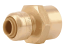 SharkBite, U066LF, 1/4" (3/8" OD) X 1/2" FNPT Reducing Adapter, M79485