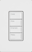 Lutron, RRST-HN4B-WH. RadioRA 3 Sunnata RF Hybrid Keypad - 4 Button - White