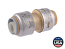 SharkBite, UR4008, 1/2 in. PB X 1/2 in. CTS SharkBite Max Transition Coupling, M79822