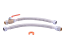 SharkBite, UR24680, Kit contains one 3/4" FIP X 3/4" SB Max X 18" Hose, one 3/4" FIP X 3/4" SB Max Ball Valve X 18" Hose, and one 3/4" Disconnect Clip, M79873