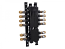 SharkBite, PM012SB, 12 Port with Brass Valves, M79894