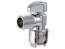 SharkBite, UR24946, 1/2" Push-to-Connect X 1/2"  MIP Angle Stop - SharkBite Max, M79906