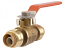 SharkBite, 22222-0000LF, 1/2" X 1/2" Quarter-Turn Ball Valve, M79982