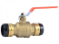 SharkBite, UXLBV35, 1-1/4" 1-1/4" Quarter-Turn Ball Valve, M79986