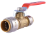 SharkBite, UR22973, 3/4" X 1/2" SharkBite Max Quarter-Turn Reducing Ball Valve, M79989