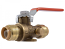 SharkBite, 24615-0000LF, 1/2" x 1/2" Quarter-Turn Ball Valve with Drain and Mounting Bracket, M79997