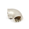 Merit Brass, 90 deg 1" Stainless Steal Threaded Elbow, K401-16, M65083