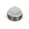 Approved Vendor, 1" NPT Galvanized Malleable Iron Plugs, 770475