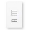Lutron, SeeTouch QS, QSWS2-3BRLN-WH