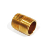 Smith Cooper, 1/4" X Close Brass Nipple, 86NI4002007C