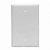 Mulberry, 86151, 1 Gang Blank, Metal, White, Wall Plate