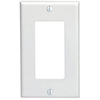 Mulberry, 86834, 1 Gang Decora/GFI, Jumbo, Metal, White, Wall plate