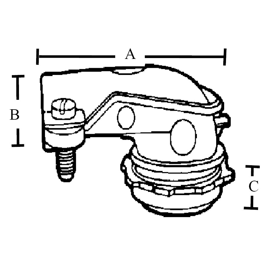 90° BX-Flex Connectors