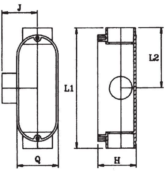 Type T Conduit Bodies,