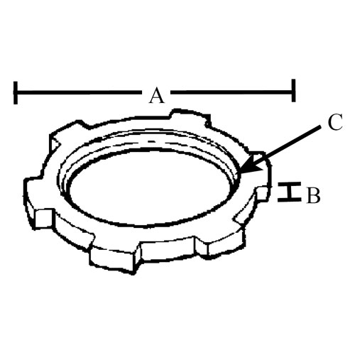 Rigid Locknut